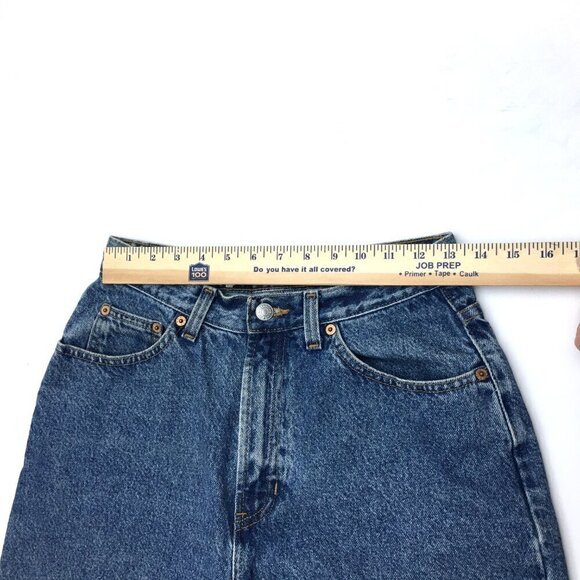 Vintage Gap Reverse Fit Jeans Barrel Leg Cotton size Juniors 9 length 28" - Picture 5 of 9